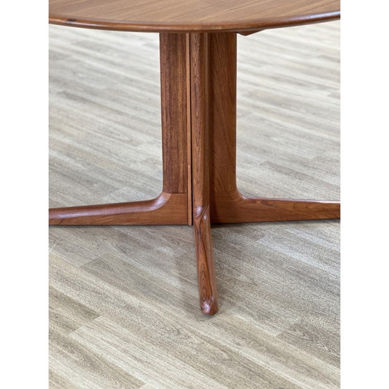 Image 1 of Set van 4 vintage teakhouten fauteuils van Dyrlund, Denemarken 1960