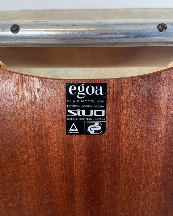 Image 1 of 6X Stua Egoa Stoel Door Josep Mora