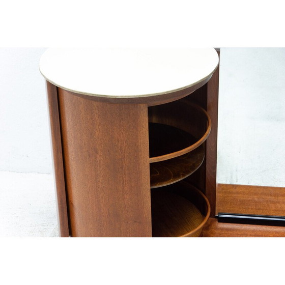 Image 1 of Vintage Art Deco mahonie kaptafel door Jindřich Halabala voor Up Závody, Tsjecho-Slowakije 1930