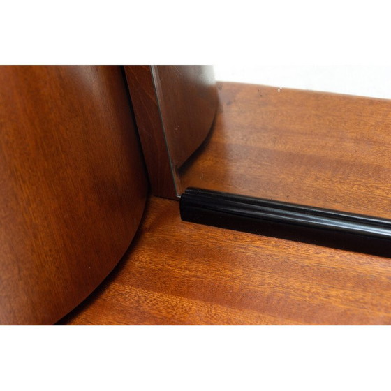 Image 1 of Vintage Art Deco mahonie kaptafel door Jindřich Halabala voor Up Závody, Tsjecho-Slowakije 1930