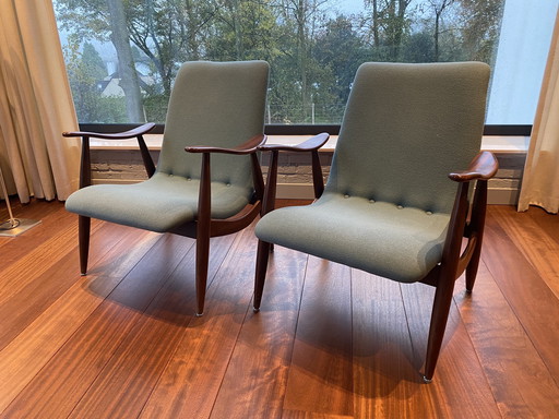 2X Louis Van Teeffelen Fauteuil