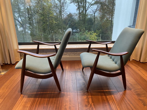 2X Louis Van Teeffelen Fauteuil