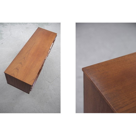 Image 1 of Mid Century Teak Bureau van Avalon Deens 1960