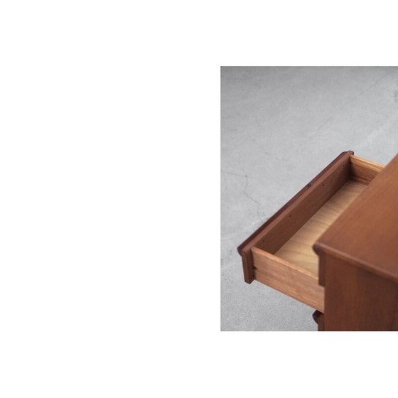 Image 1 of Mid Century Teak Bureau van Avalon Deens 1960