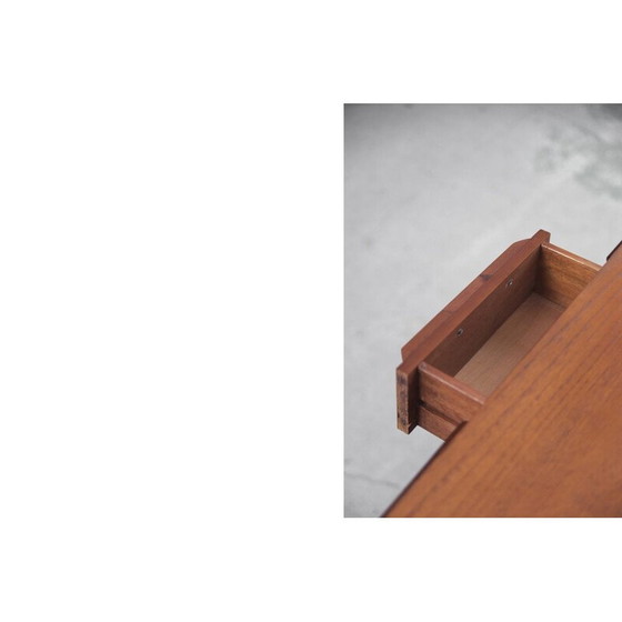 Image 1 of Mid Century Teak Bureau van Avalon Deens 1960