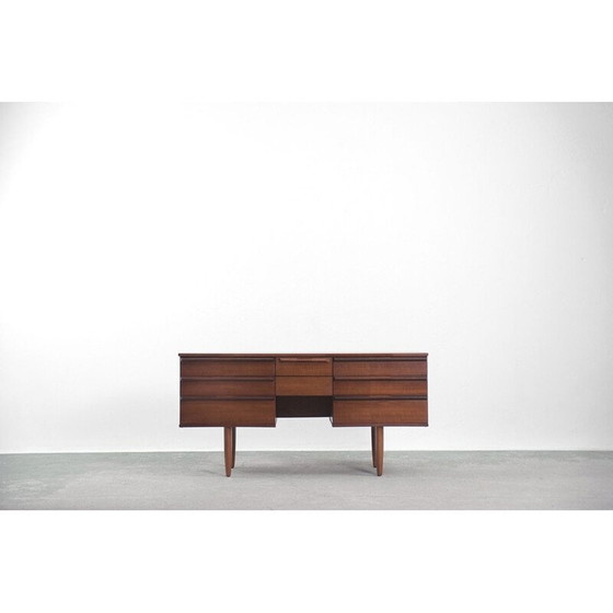 Image 1 of Mid Century Teak Bureau van Avalon Deens 1960