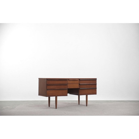 Image 1 of Mid Century Teak Bureau van Avalon Deens 1960