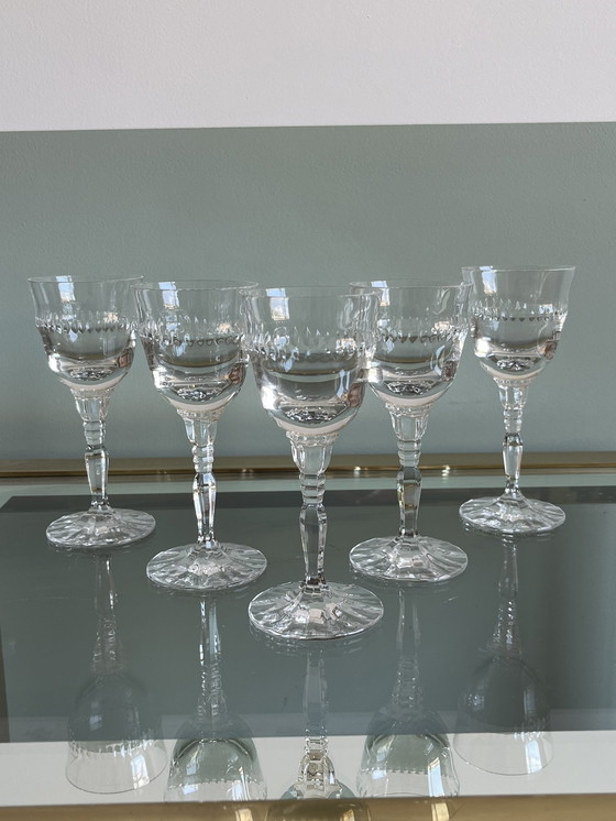 Image 1 of 5x borrelglazen kristal Villeroy & Boch