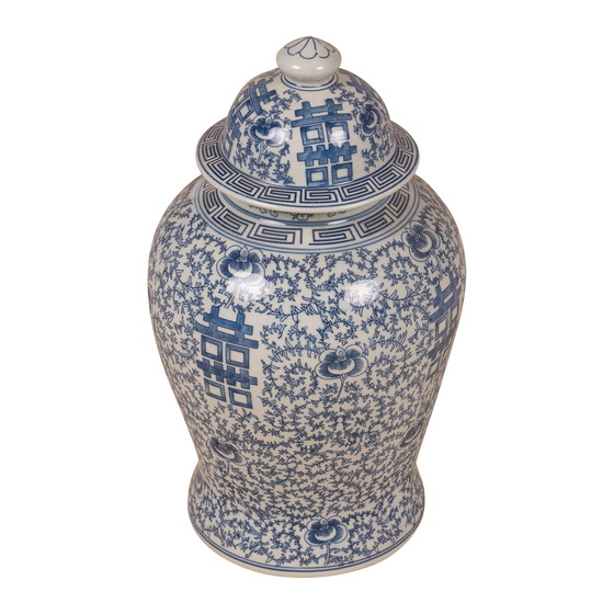 Image 1 of Chinese gemberpot met traditionele schildering