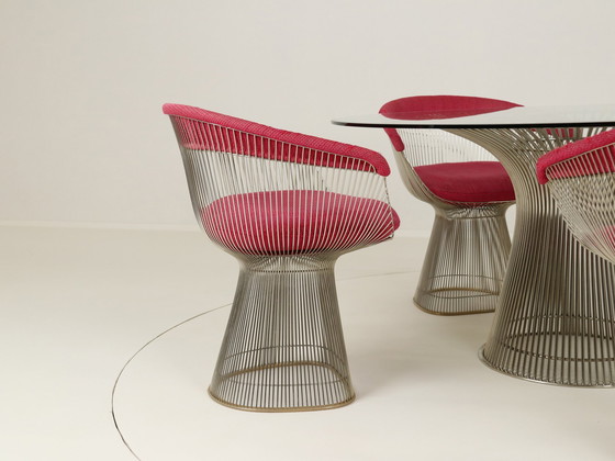 Image 1 of Draad Eetset van Warren Platner voor Knoll International, VS, 1980S