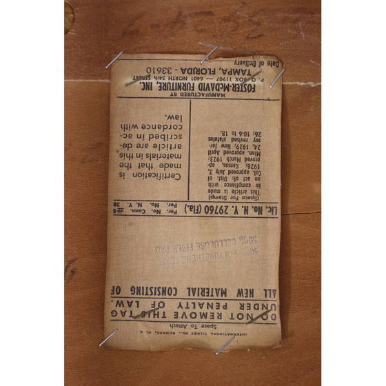 Image 1 of Set van 4 vintage walnoten eetkamerstoelen door Foster McDavid, 1970