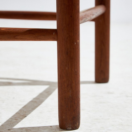 Image 1 of Set van 6 vintage J39 eiken eetkamerstoelen van Børge Mogensen voor Fdb Møbler