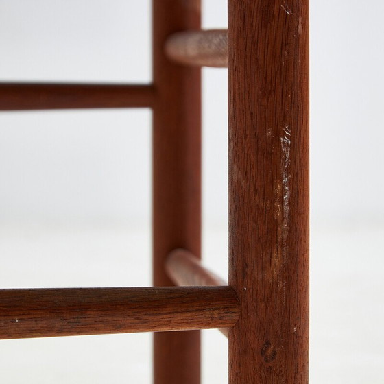 Image 1 of Set van 6 vintage J39 eiken eetkamerstoelen van Børge Mogensen voor Fdb Møbler