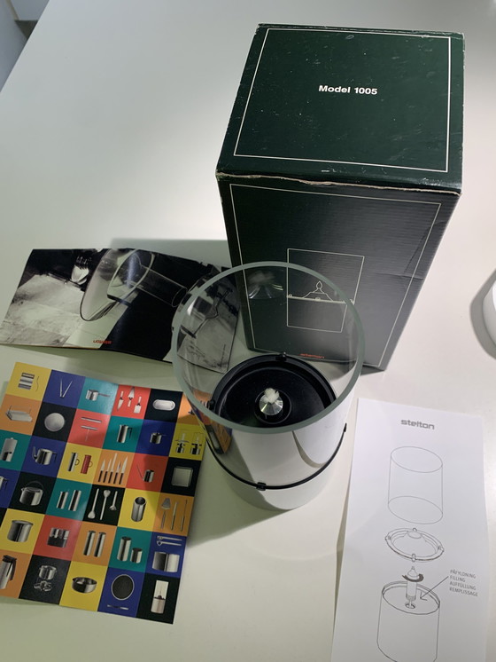 Image 1 of Stelton Olie Lamp 1005, Met Helder Glas. 