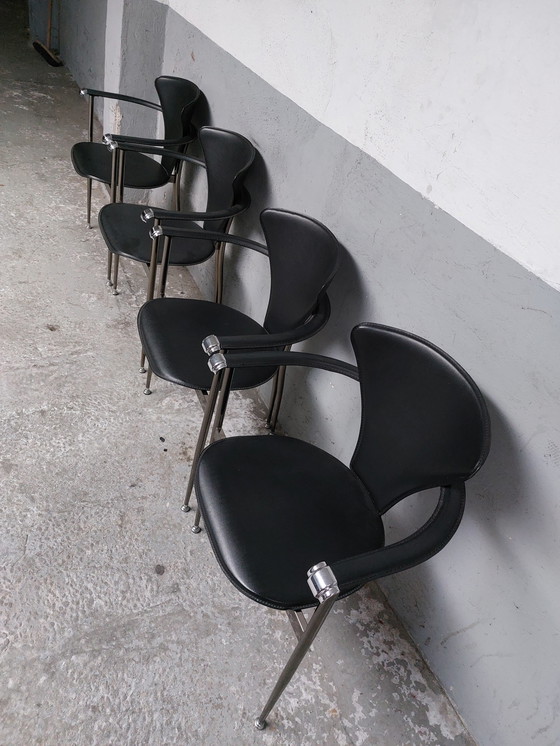 Image 1 of Set van 4 Arrben dinning chairs