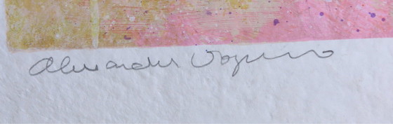 Image 1 of Zeefdruk Alexander Vogels