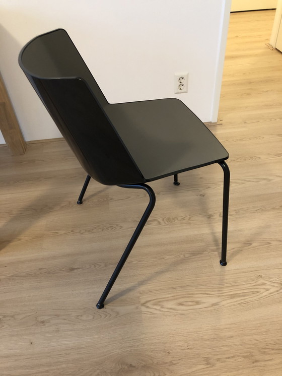 Image 1 of 2x MDF Italia Aïku stoelen grijs