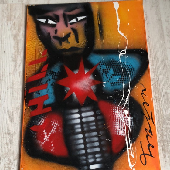 Fabian - Chill – Schilderijen & Tekeningen, Canvas, Modern (photo 3 of 5)