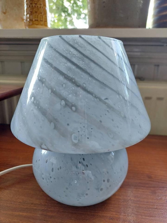 Image 1 of Vintage Swirl Mushroom Lamp