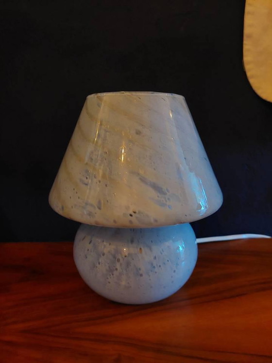 Image 1 of Vintage Swirl Mushroom Lamp