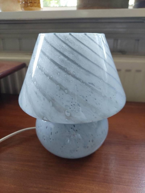 Image 1 of Vintage Swirl Mushroom Lamp