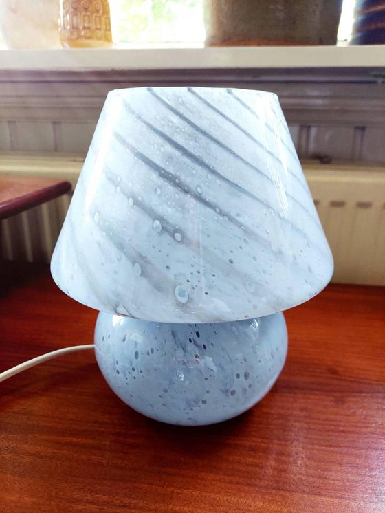 Image 1 of Vintage Swirl Mushroom Lamp