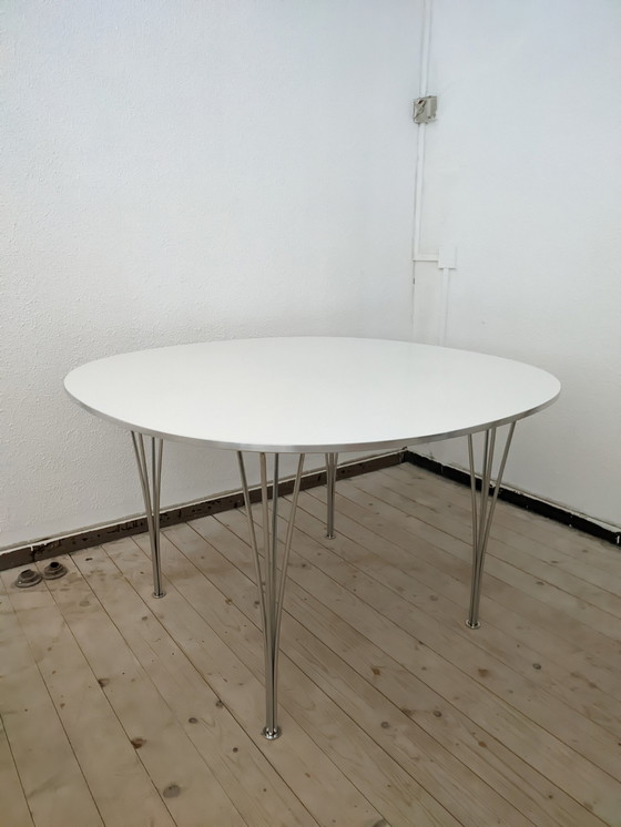 Image 1 of Fritz Hansen 'super elliptical' tafel