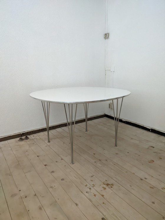 Image 1 of Fritz Hansen 'super elliptical' tafel