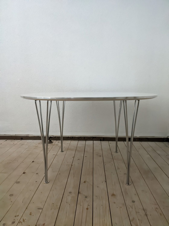 Image 1 of Fritz Hansen 'super elliptical' tafel