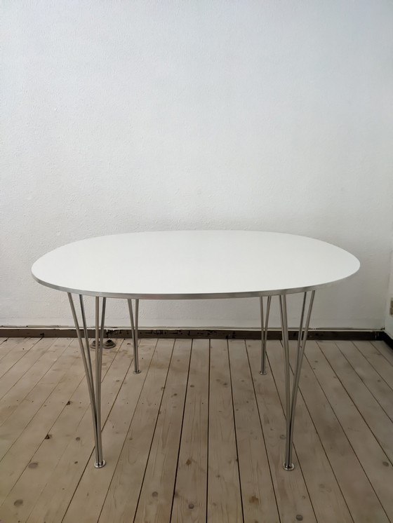 Image 1 of Fritz Hansen 'super elliptical' tafel