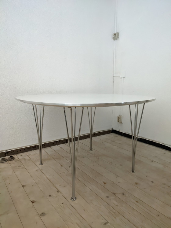 Image 1 of Fritz Hansen 'super elliptical' tafel