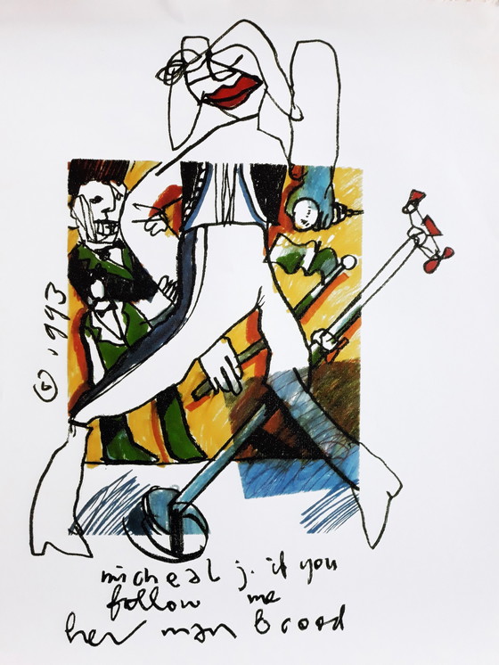 Image 1 of Herman Brood---Michael Jackson      uit 1993