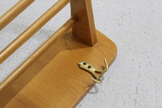 Image 1 of Vintage kapstok - mid century, hout