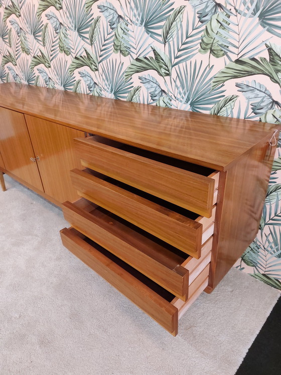 Image 1 of Vintage kast / sideboard uit de seventies met ladeblok