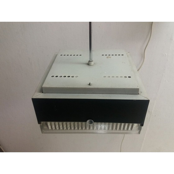 Image 1 of Mid-eeuwse kroonluchter en wandlamp Drupol, 1970