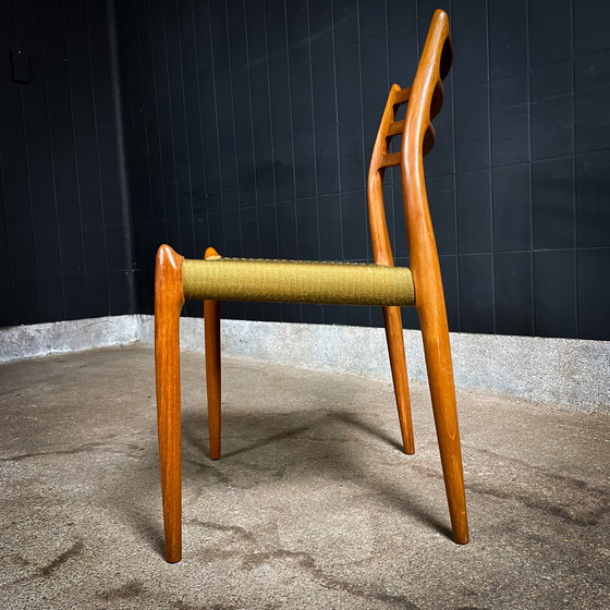 Image 1 of Set van 4 Deens Design Eetkamerstoelen door Niels Otto Møller – ‘Model 78’