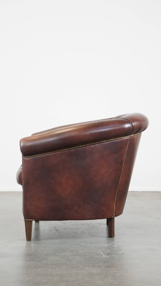 Image 1 of Rundleren Clubfauteuil In Engelse Stijl