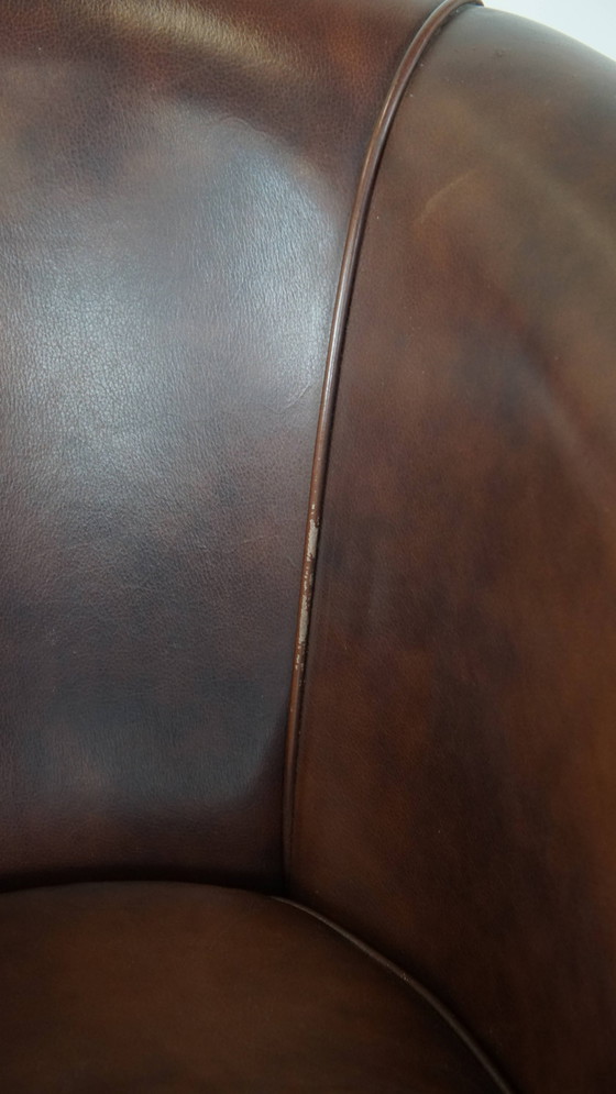 Image 1 of Rundleren Clubfauteuil In Engelse Stijl