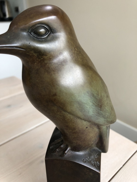 Image 1 of Galoyer Bronzen Ijsvogel