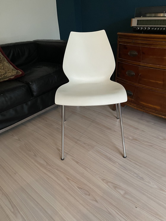 Image 1 of 4x Kartell Maui stoelen