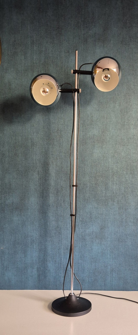 Image 1 of Herda Vloerlamp / Bollenlamp Jaren 70