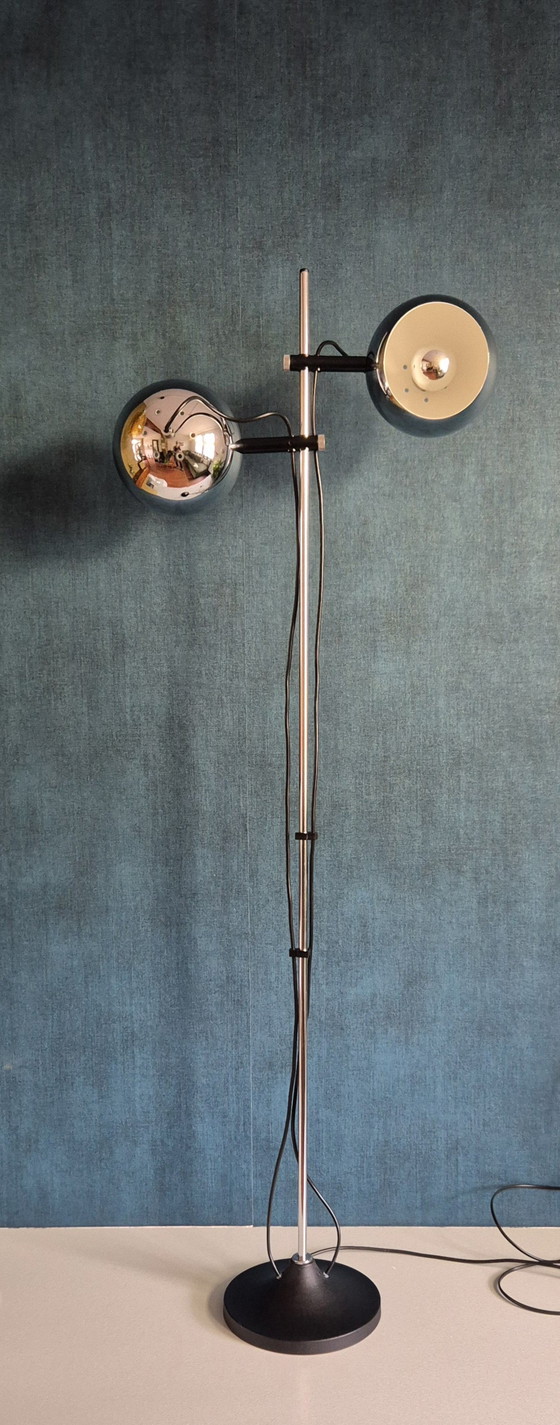 Image 1 of Herda Vloerlamp / Bollenlamp Jaren 70