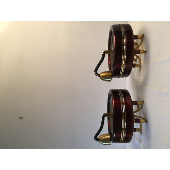 Image 1 of Vintage aluminium hanglamp, 1970