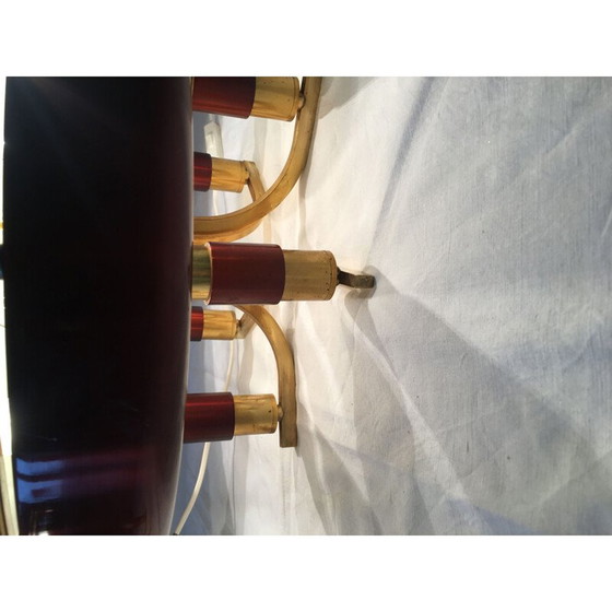 Image 1 of Vintage aluminium hanglamp, 1970