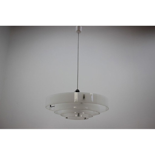 Vintage plastic hanglamp, 1970