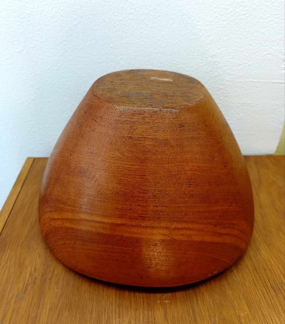 Image 1 of Scandinavische Teak Brutalistische Beker