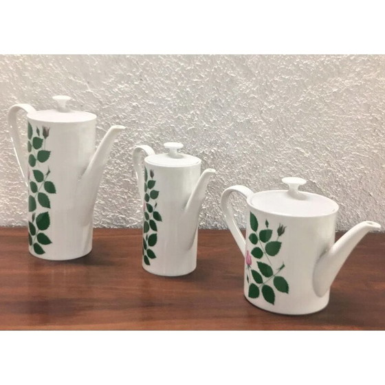 Image 1 of Vintage set thee-, koffie- en chocoladepotten van Arzberg, Duitsland 1970