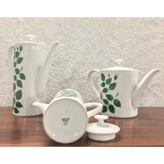 Image 1 of Vintage set thee-, koffie- en chocoladepotten van Arzberg, Duitsland 1970