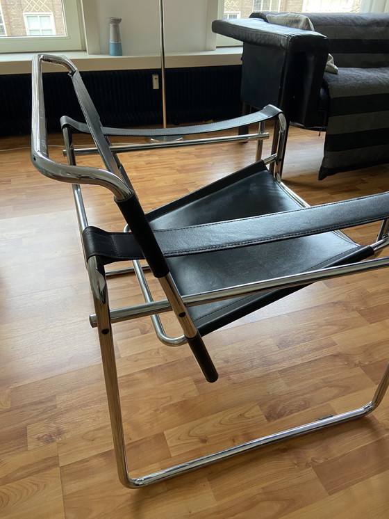 Image 1 of VIntage Stoel in de stijl van Marcel Breuer