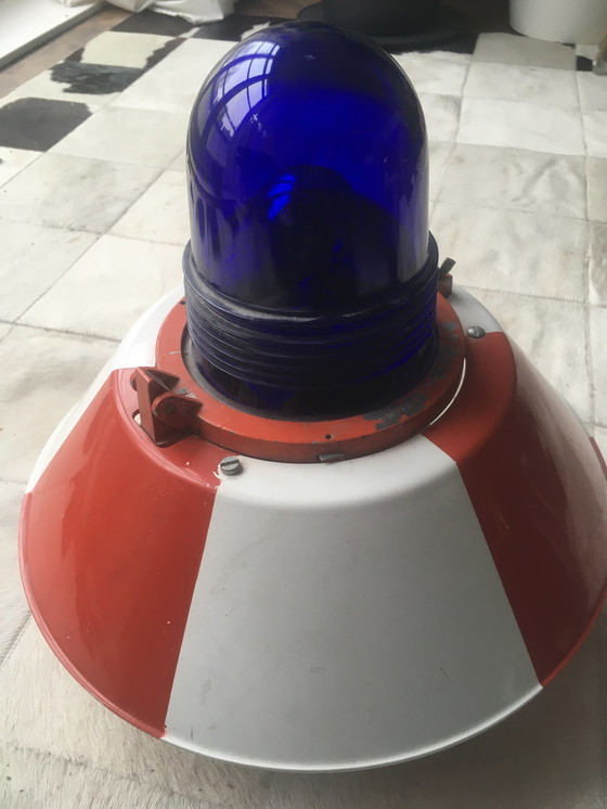 Image 1 of Originele Siemens Taxi/Runway Light Blauw, dimbaar